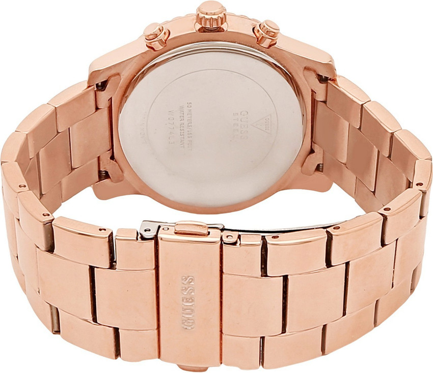 Guess chronograph ladies watch w0774l3 Clearance