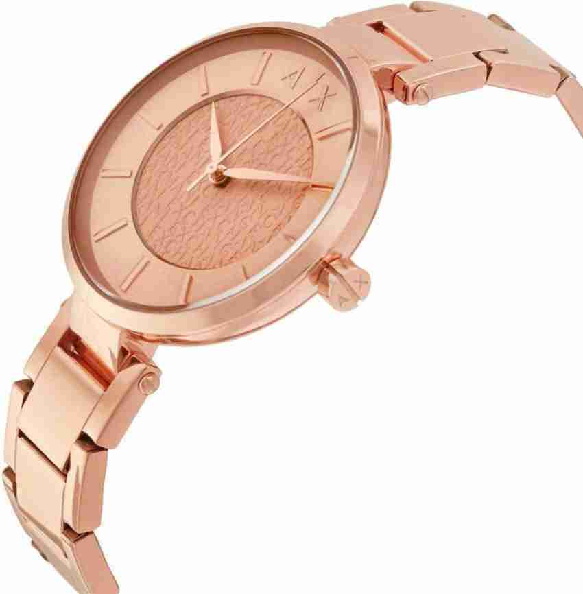 Armani exchange discount olivia quartz watch