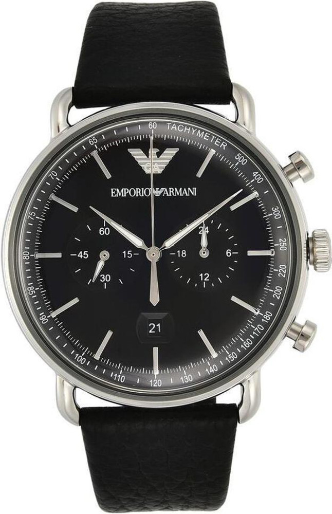 Emporio armani aviator best sale watch