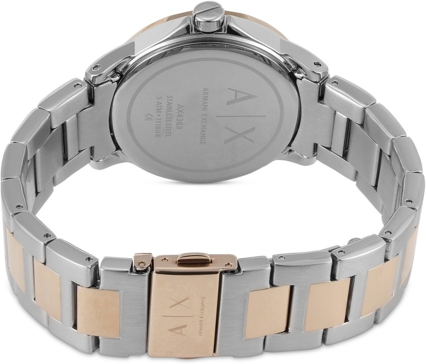 A X ARMANI EXCHANGE Lady Banks Lady Banks Analog Watch For Women Buy A X ARMANI EXCHANGE Lady Banks Lady Banks Analog Watch For Women AX4363 Online at Best Prices in