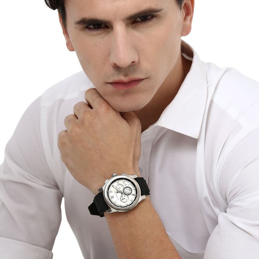 Michael kors black store grayson analogue watch