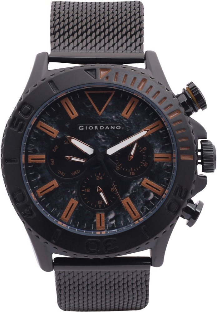 Giordano black watches discount