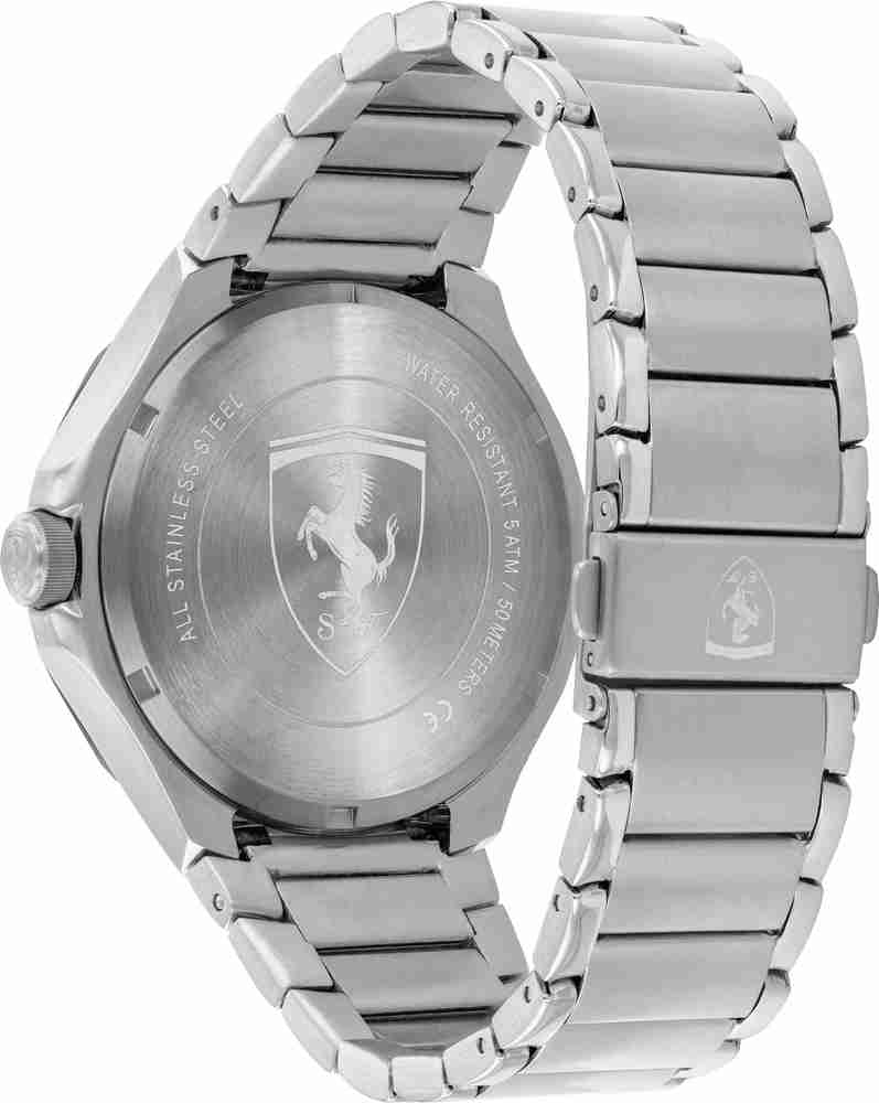 Reloj ferrari stainless steel back water resistant online