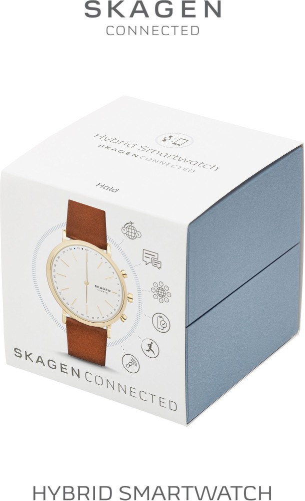 Skagen hald connected hybrid quartz outlet smartwatch