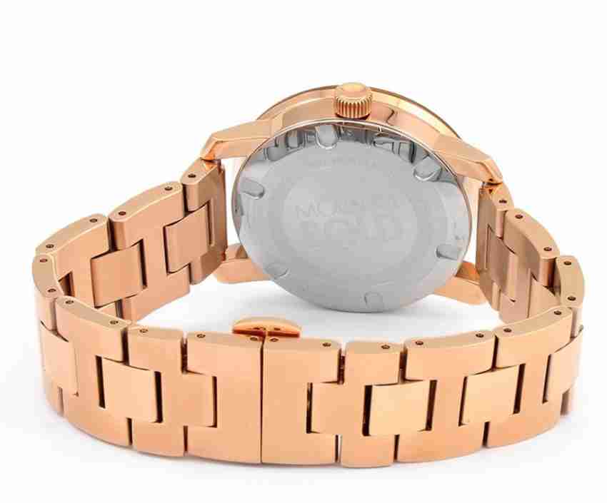 Movado bold women's watch best sale rose gold