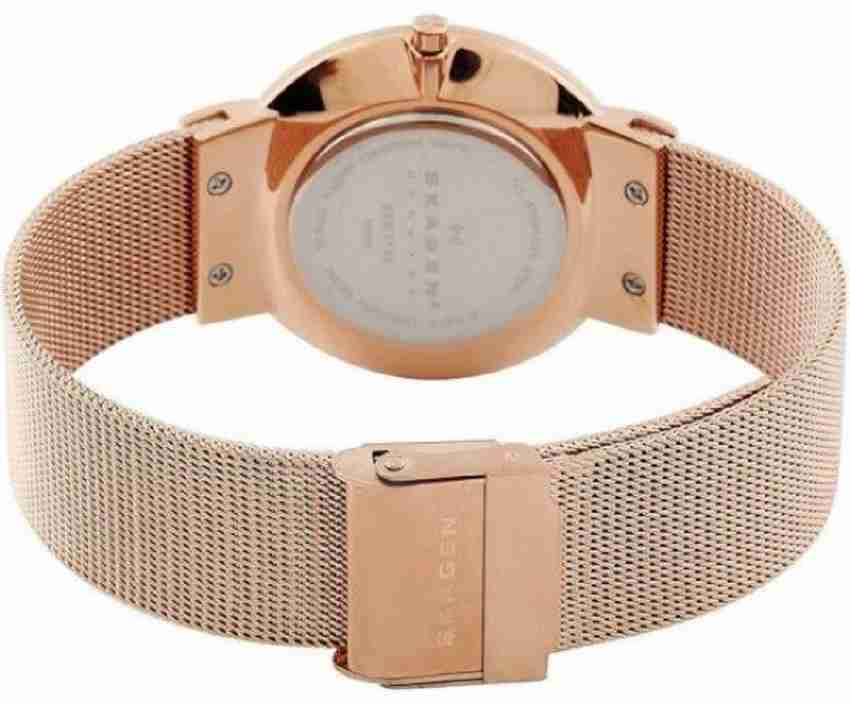 Skagen hald rose gold clearance