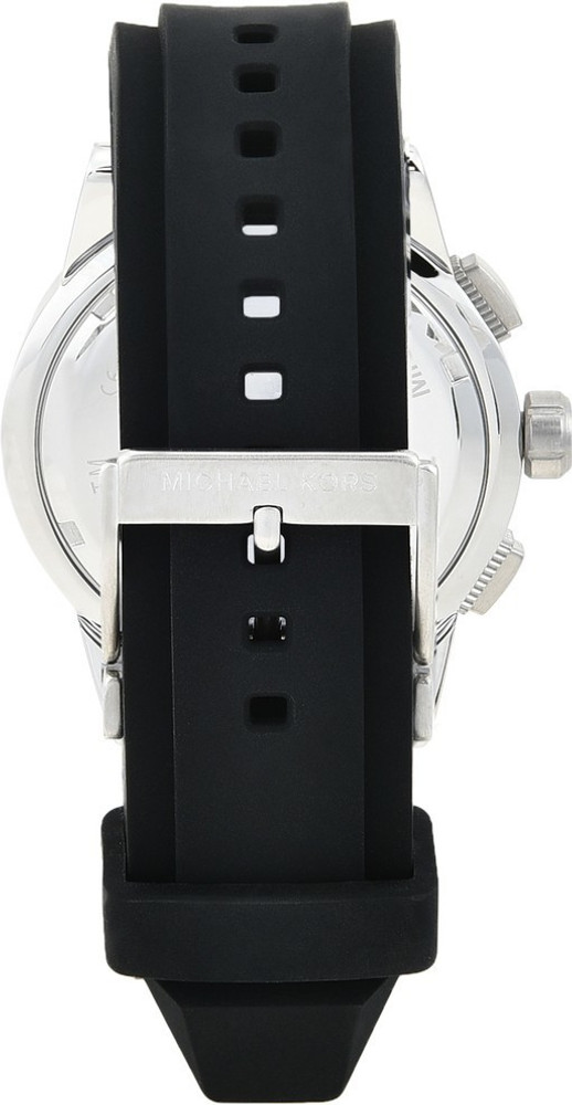 Michael kors black sale grayson analogue watch