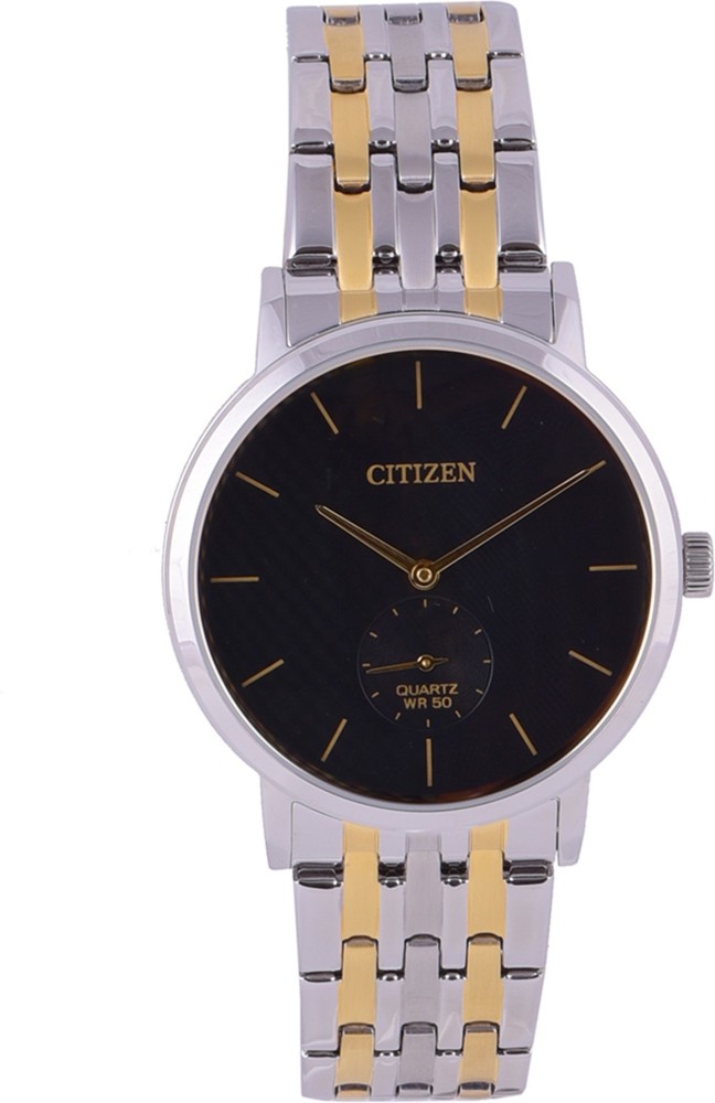 Citizen quartz 2024 watch black