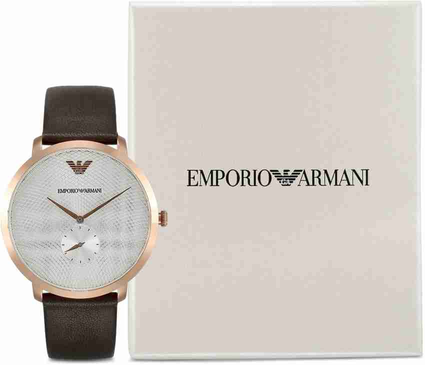 EMPORIO ARMANI Modern Slim Analog Watch For Men Buy EMPORIO ARMANI Modern Slim Analog Watch For Men AR11163 Online at Best Prices in India Flipkart