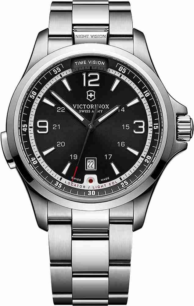Victorinox Night Vision Analog Watch For Men Buy Victorinox