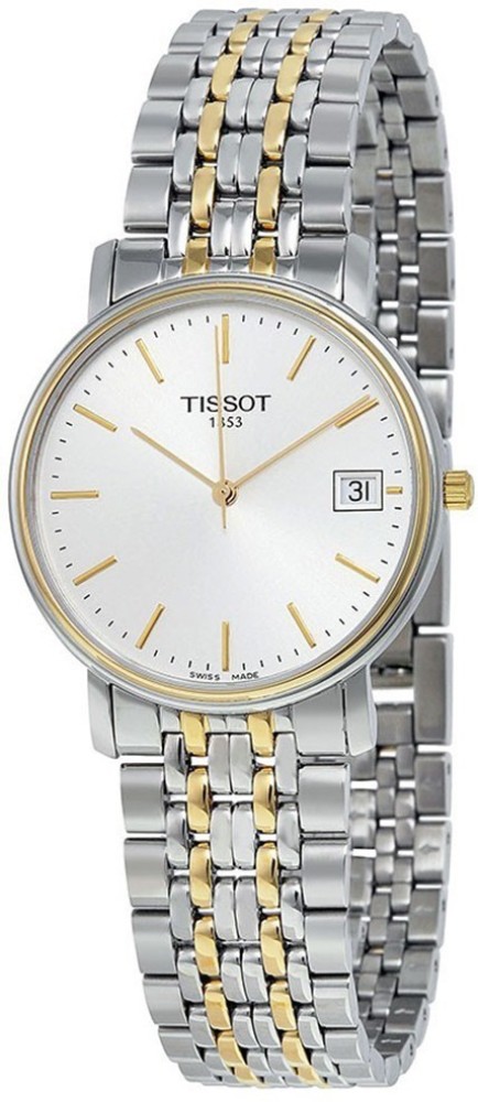 TISSOT T Classic Desire Silver Dial Analog Watch For Men Buy