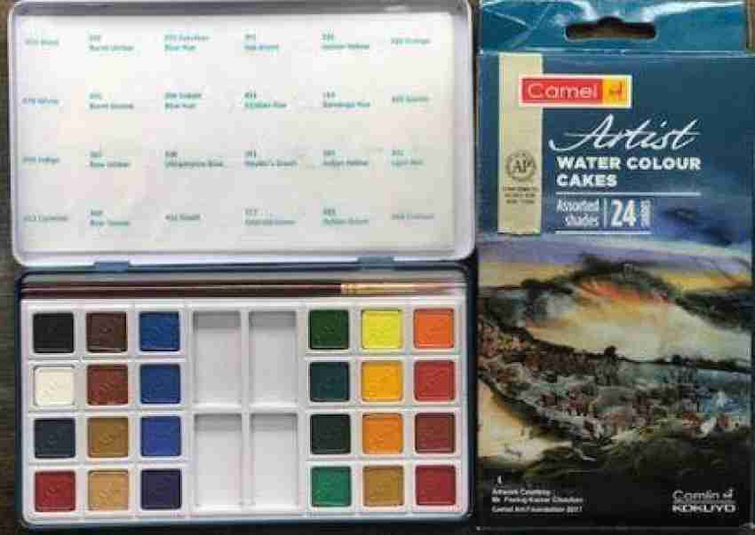 Camel Brush Pens - Assorted Pack of 24 Shades