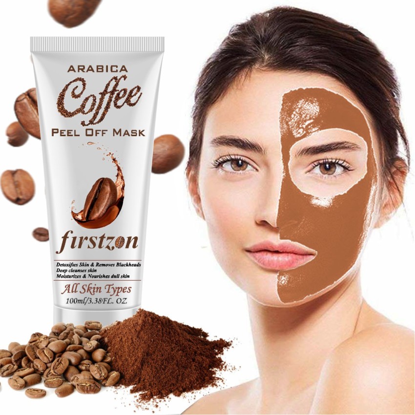 FIRSTZON d tan coffee peel off mask skin whitening skin