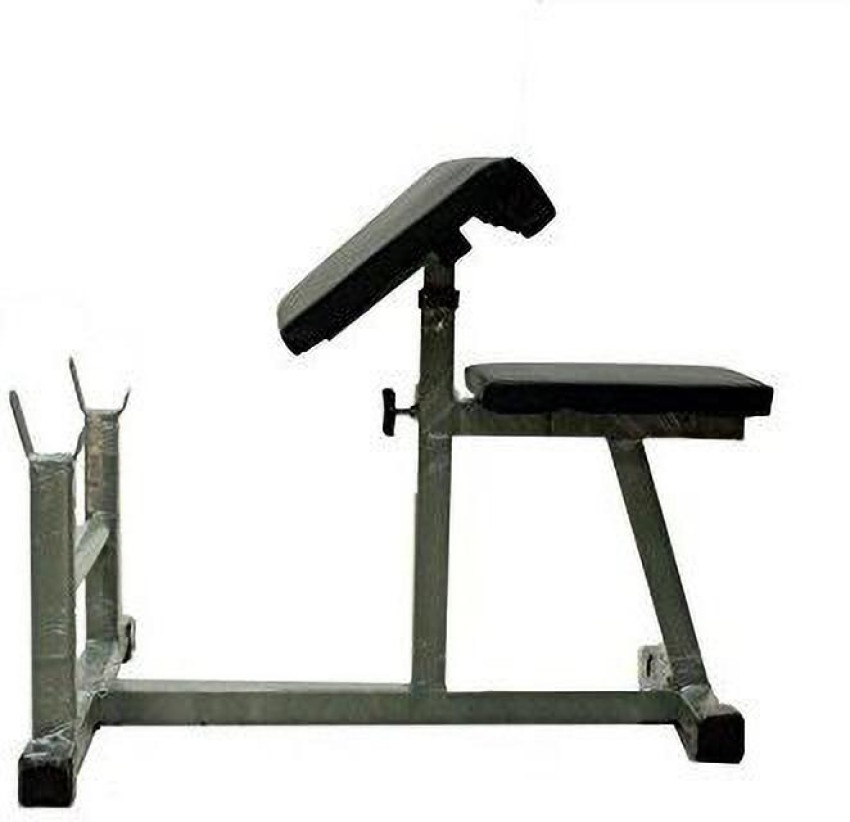 20in1 gym bench with 10kg to 100kg rubber equipments for home with Preacher  Bench