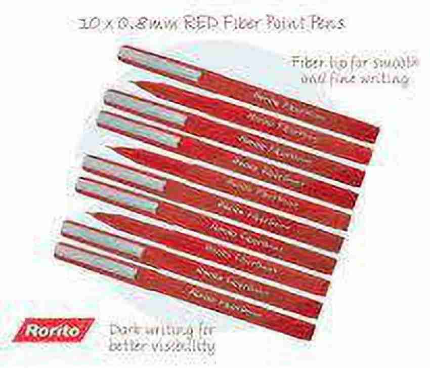 Rorito Fiberpoints Gel Pens( Set Of 10 Colours )