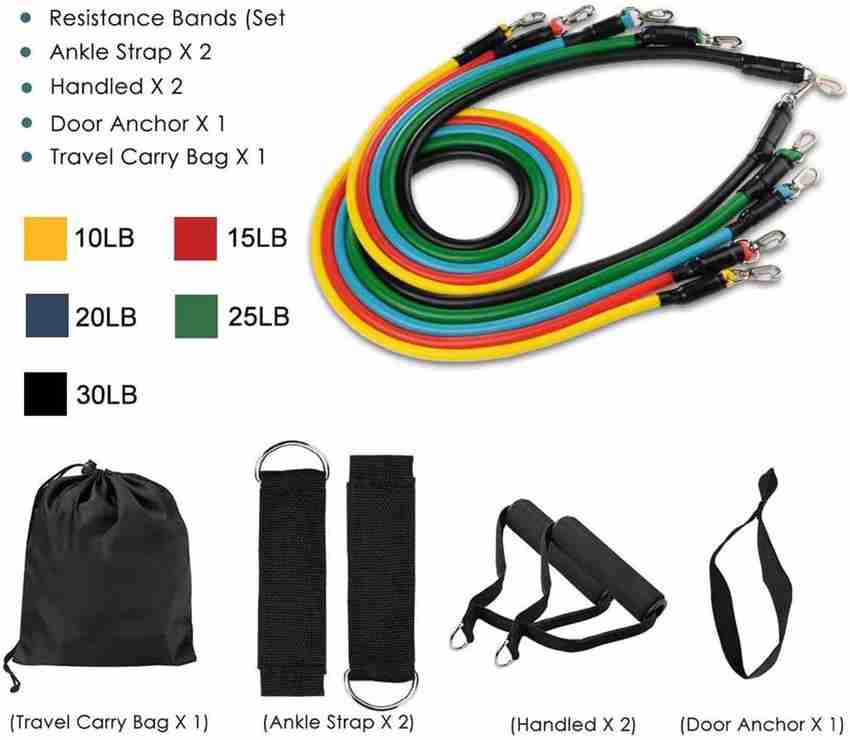 FEGSY 11 Pcs Resistance Band Exercise Toning Tube Set For Fitness and Workout Resistance Tube Buy FEGSY 11 Pcs Resistance Band Exercise Toning Tube Set For Fitness and Workout Resistance Tube
