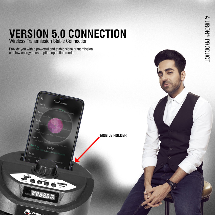 Buy Vingajoy SP 6400 bluetooth speaker with mic 16 W Bluetooth PA