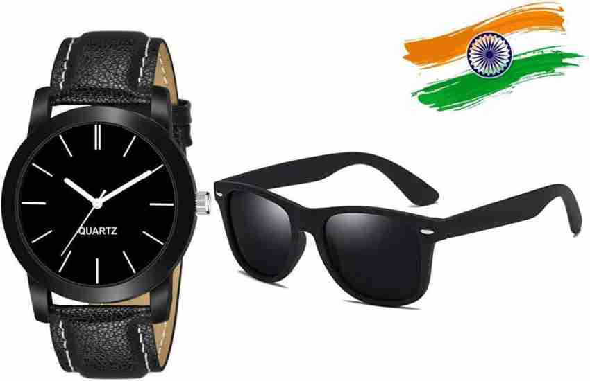 Sujan Analog Watch For Men Buy Sujan Analog Watch For Men Y043 LEATHER BELT BEST SELLING Boy watch With Sunglasses Online at Best Prices in India Flipkart