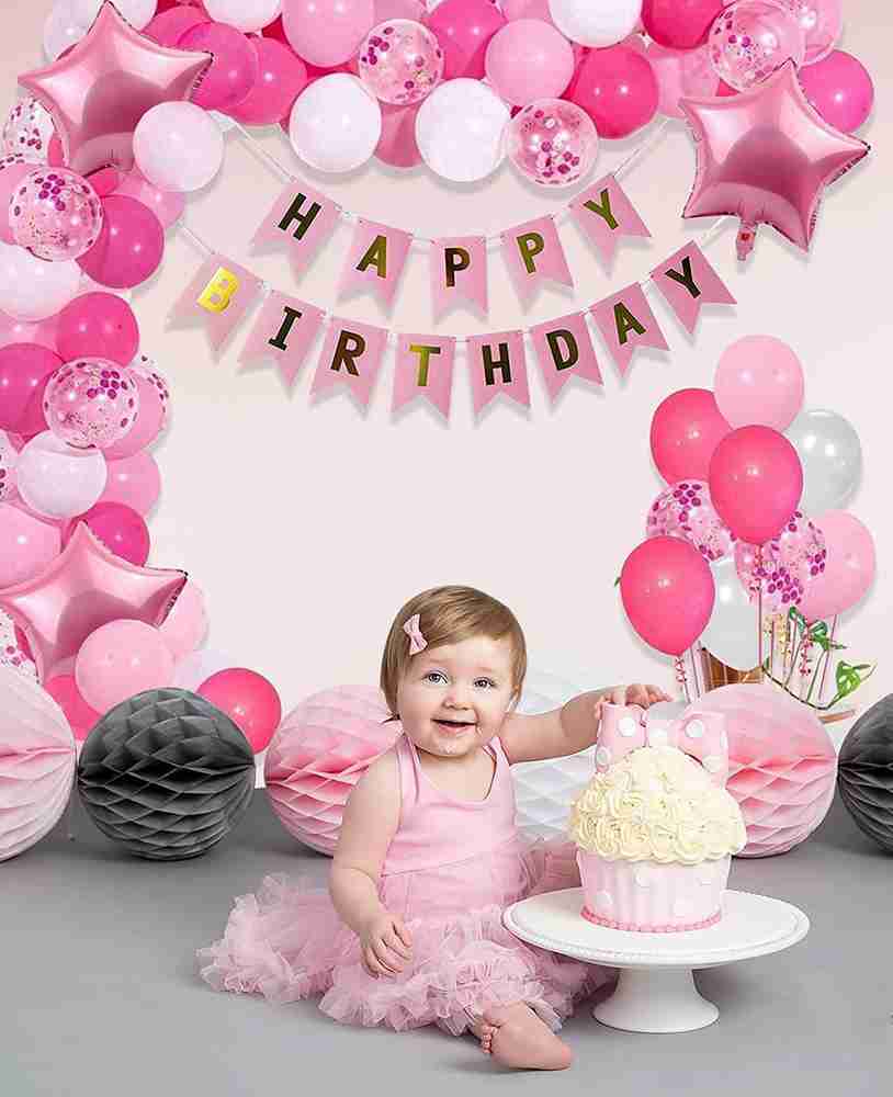 Birthday decoration for 2025 girl at home