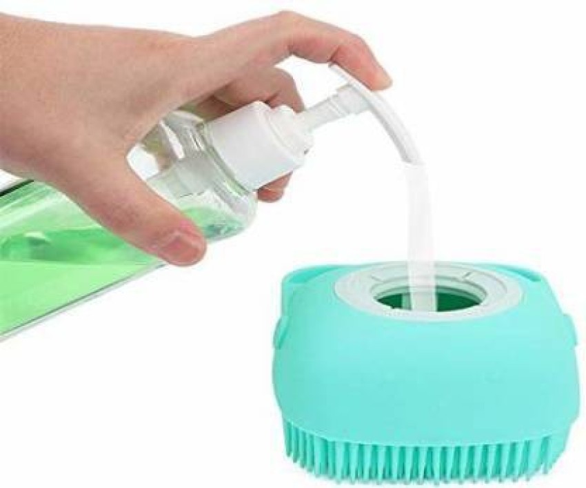 Multifunctional Bath Brush Exfoliate Soap Dispenser