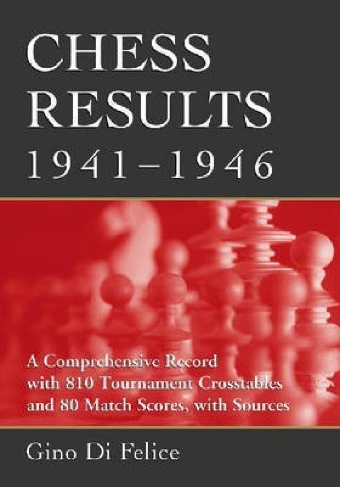 Chess Results, 1981-1985 - By Gino Di Felice (paperback) : Target