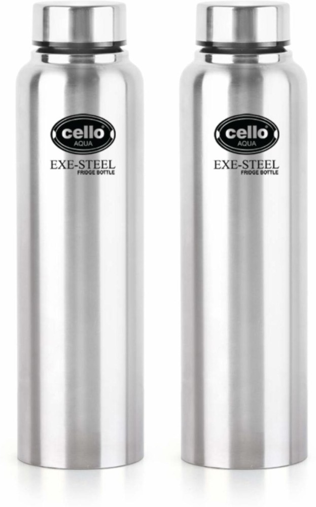 Cello Pro Stainless Steel Water Bottle 1000 ml Set of 1 Silver