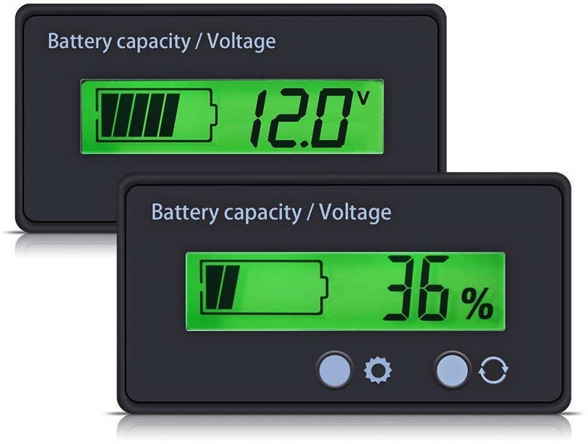 SS ROBOTICS Battery Capacity Tester Voltage Meter with LCD