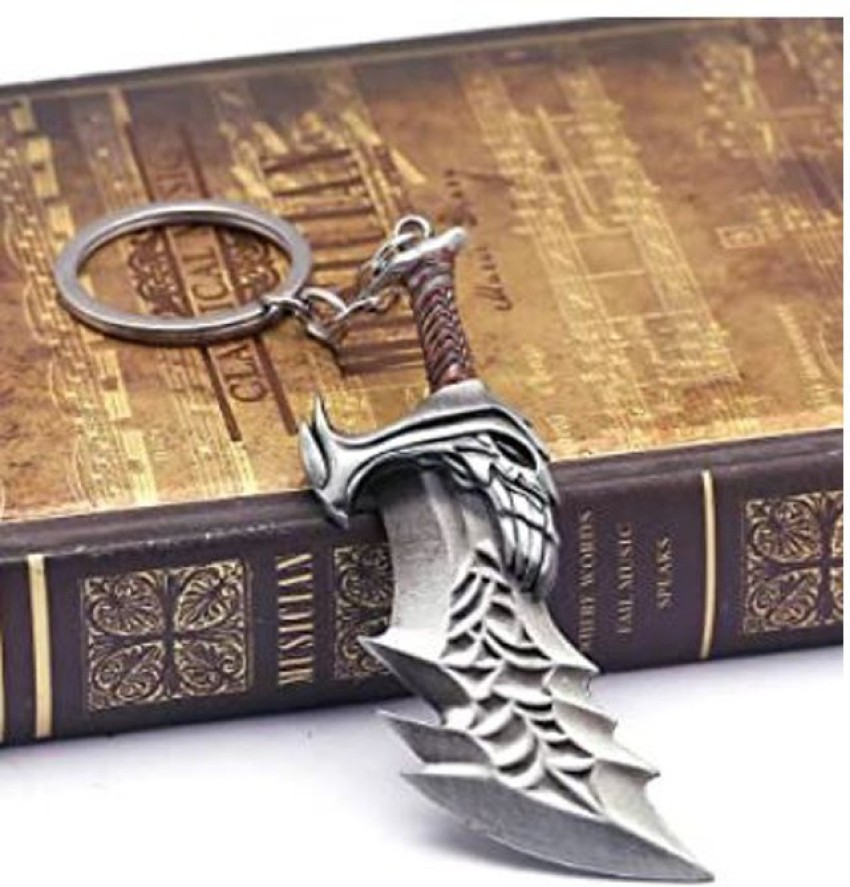 Buy God of War 5 Mjolnir God of Kratos Weapon Keychain-leviathan Online in  India 