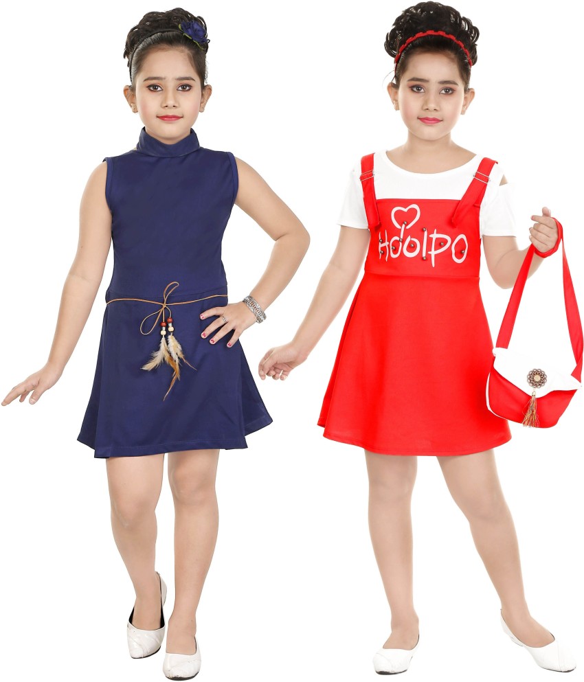 Dungaree dress for hot sale girl flipkart