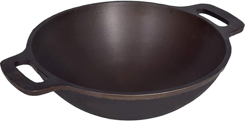 Iron Deep Heavy duty Kadai Wok - 20, Commercial Cookware – JS