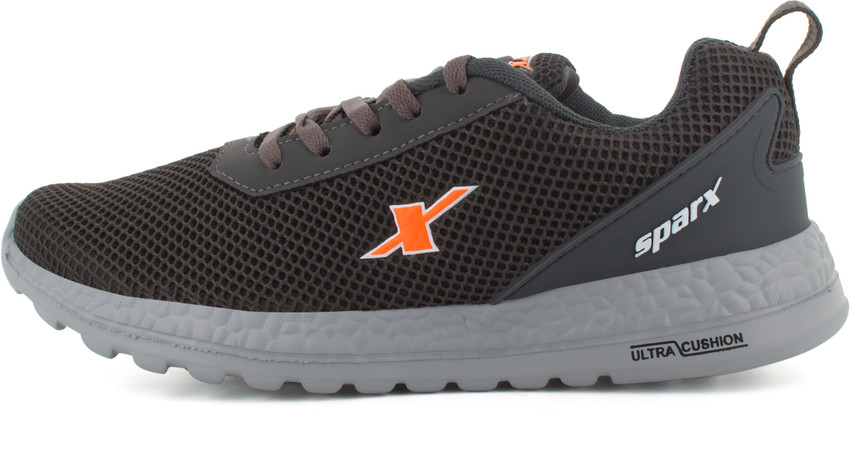Sparx Men SM 414 Grey Orange Walking Shoes For Men