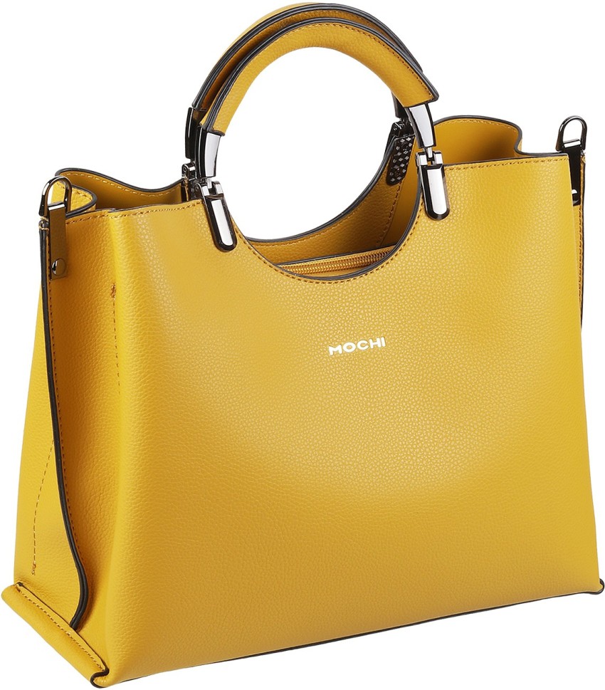 MOCHI Yellow Hand held Bag 66 6806 Yellow Yellow Price in India