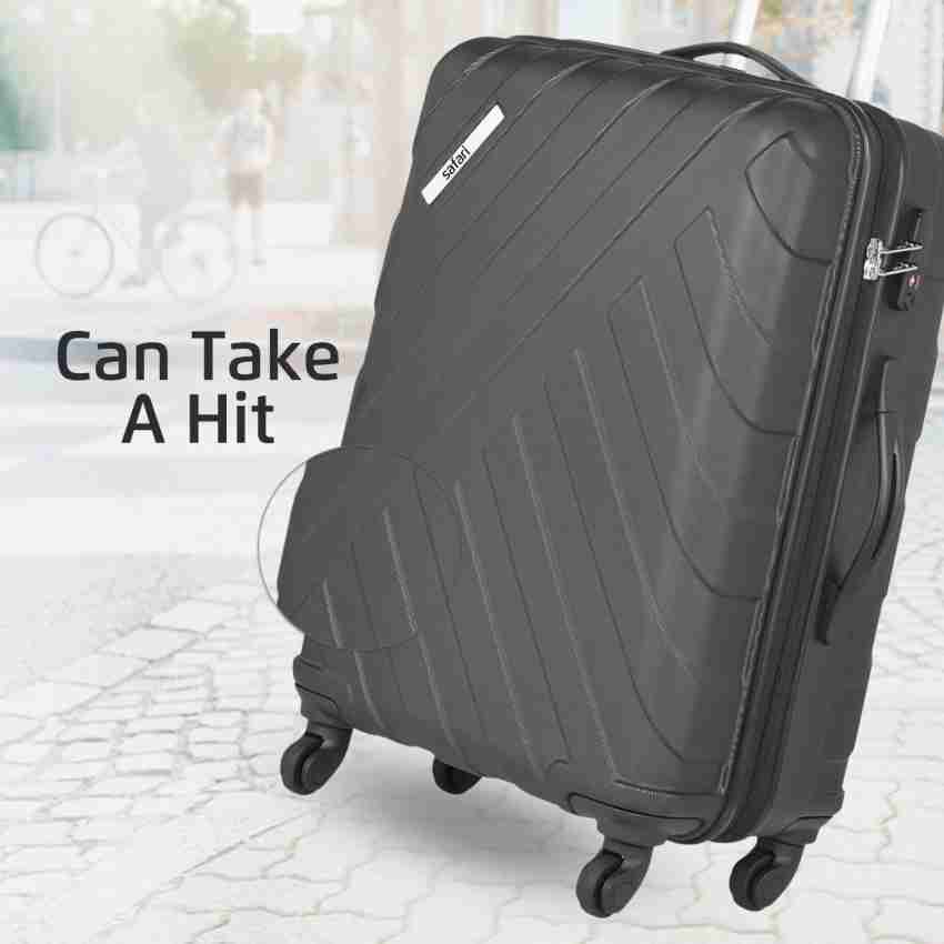 SAFARI HARBOUR 4W 65 BLACK TROLLEY BAG Expandable Check in Suitcase 4 Wheels 25 inch BLACK Price in India Flipkart