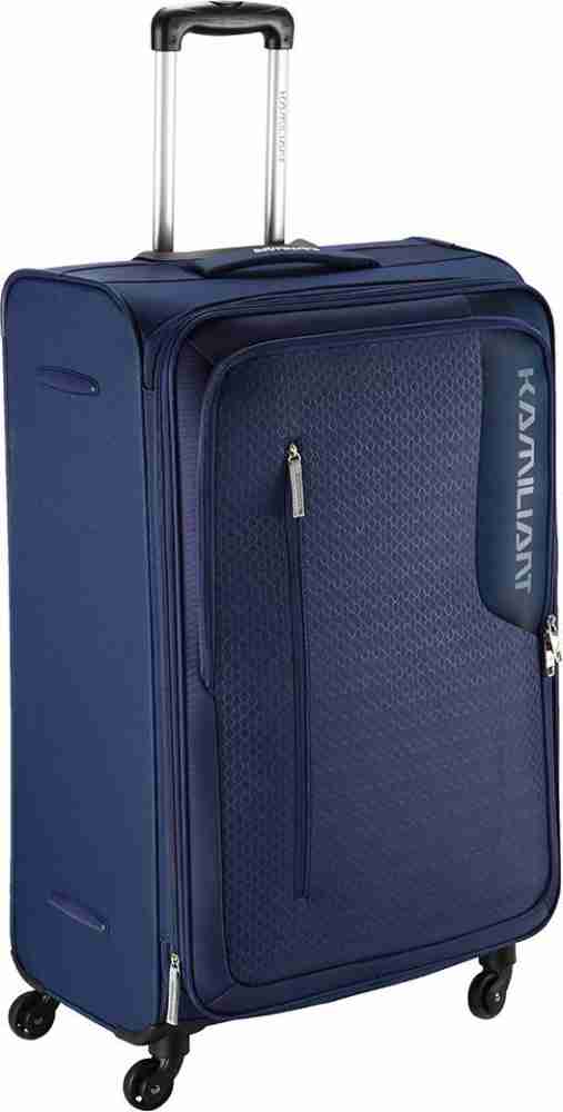 Kamiliant by American Tourister Kojo SP Expandable Check in Suitcase 4 Wheels 31 inch Blue Price in India Flipkart