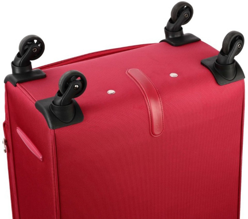 AMERICAN TOURISTER Amt Timor Spinner Expandable Check in Suitcase 4 Wheels 26 inch Red Price in India Flipkart