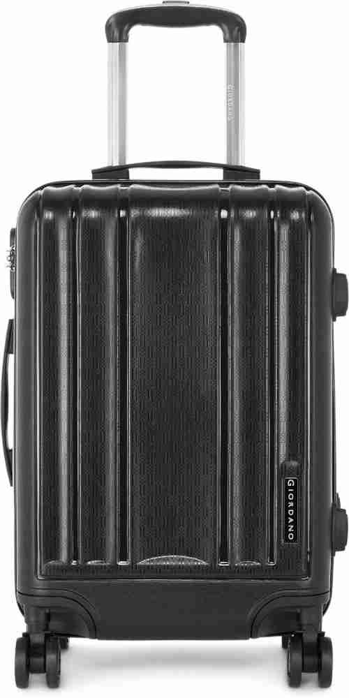 GIORDANO GD AC001BLK28 Check in Suitcase 4 Wheels 28 inch Black Price in India Flipkart