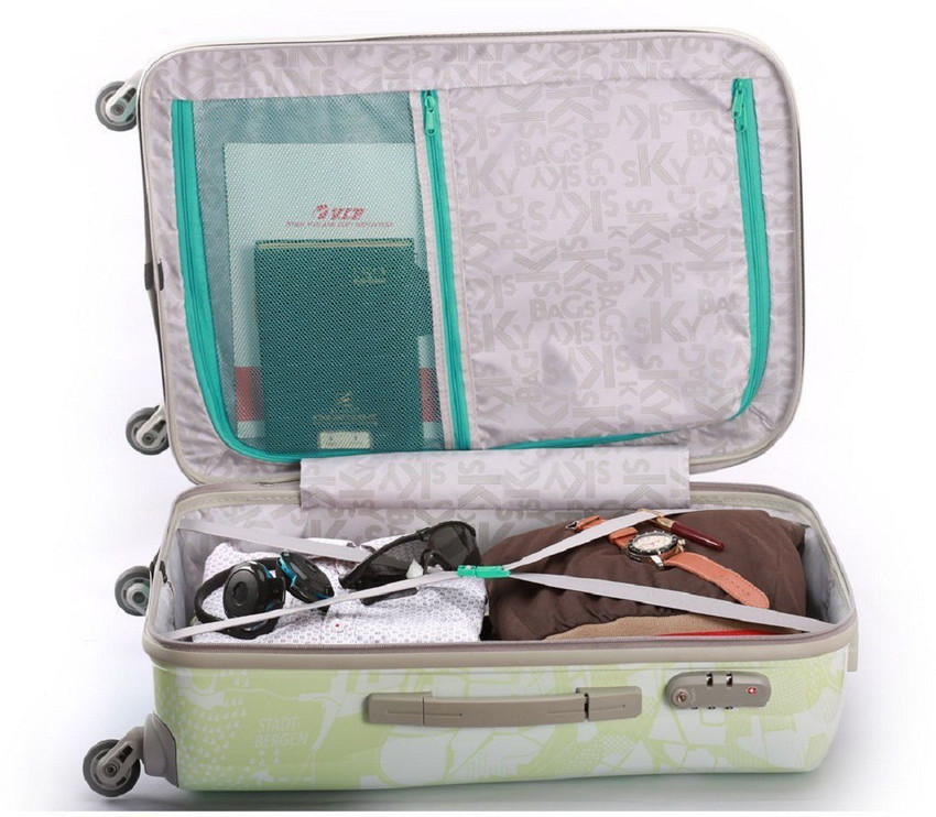SKYBAGS ESCAPE 4W STR 55 BLUE Cabin Suitcase 20 inch BLUE