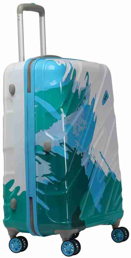 SKYBAGS Mirage Check in Suitcase 4 Wheels 26 inch white Price in India Flipkart