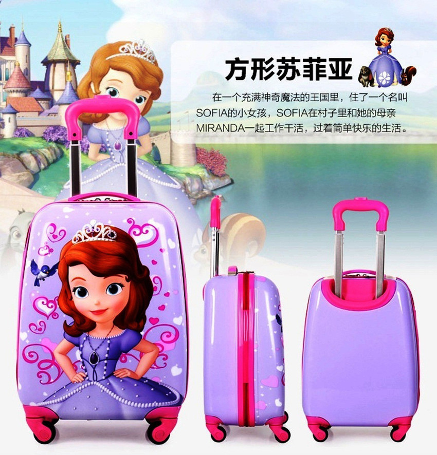 Children's 4 wheel suitcase sales