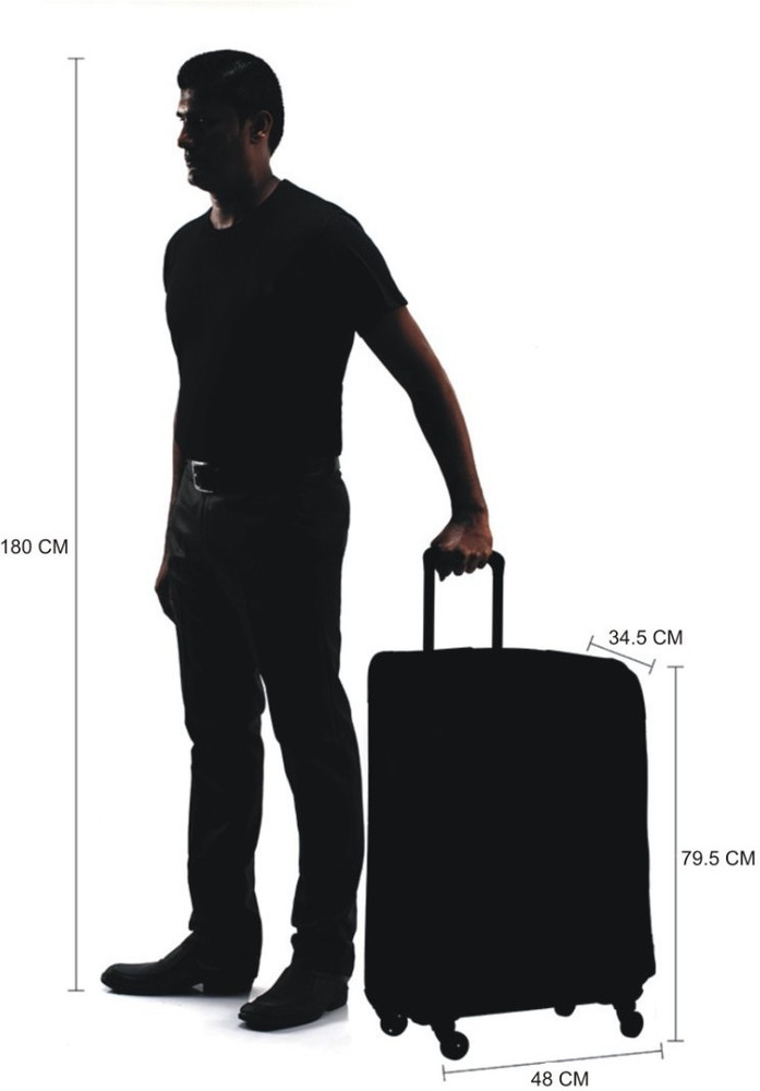 Ombre unicorn top suitcase