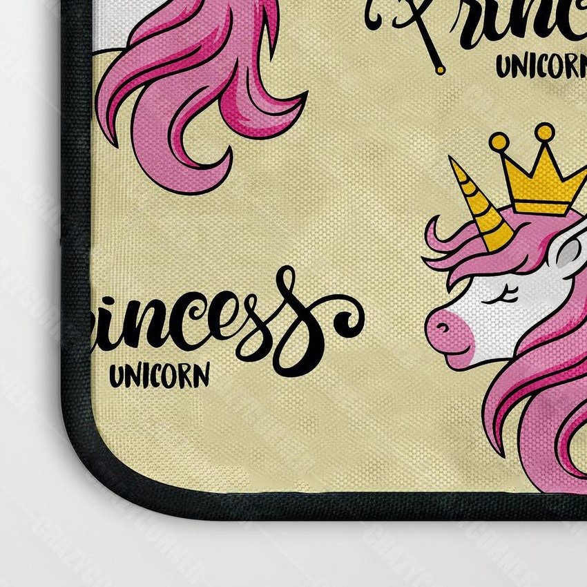 Flipkart Crazy Corner Princess Unicorn Printed Laptop Sleeve 15.6 Inch Laptop Case Cover with Shockproof Waterproof Linen On All Inner Sides Made of Canvas with Ultra HD Print Gift for