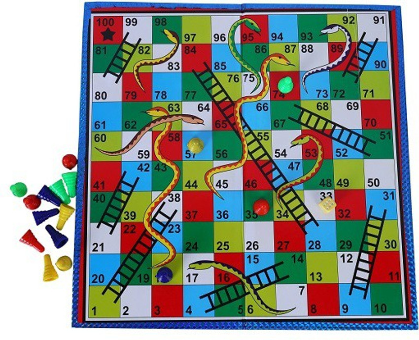 Make & Play Snakes n Ladders Game - Place Value & Counting - 2