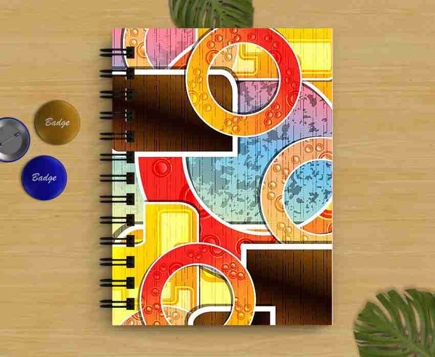 DI-KRAFT Multicolor circle print Handicraft Diary A5 Diary Unruled 160  Pages Price in India - Buy DI-KRAFT Multicolor circle print Handicraft Diary  A5 Diary Unruled 160 Pages online at