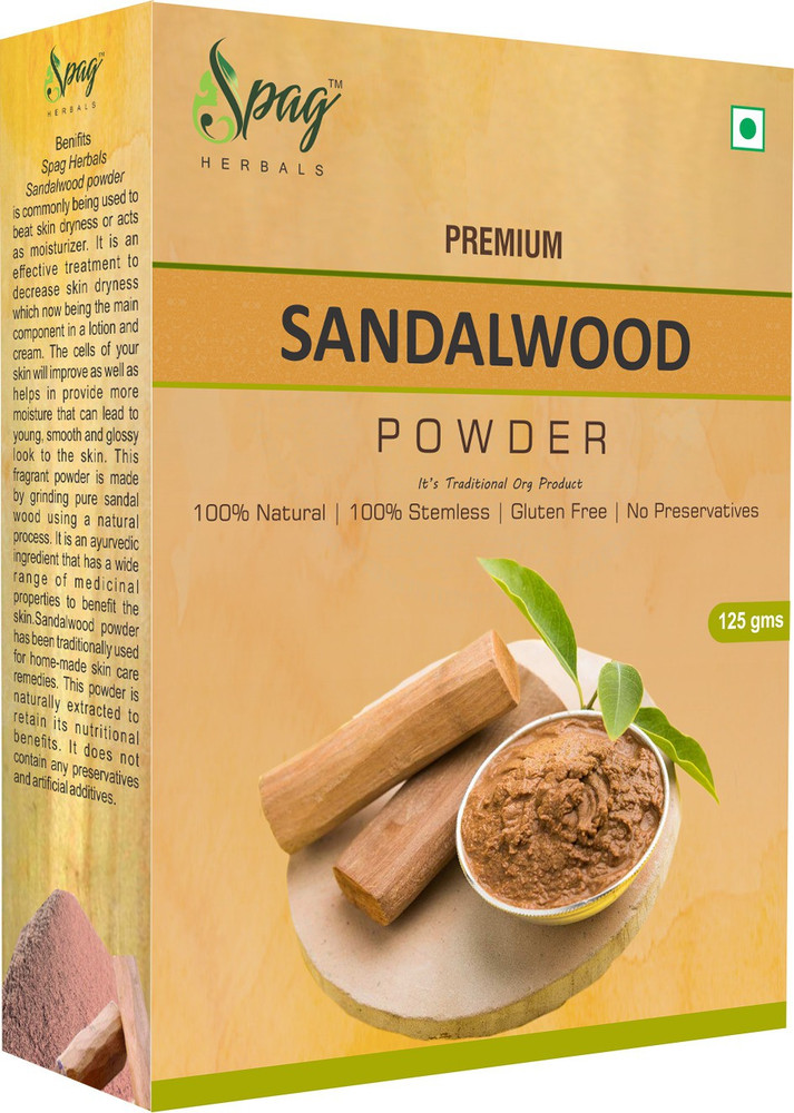 Spag HERBALS Premium Organic Sandalwood Powder