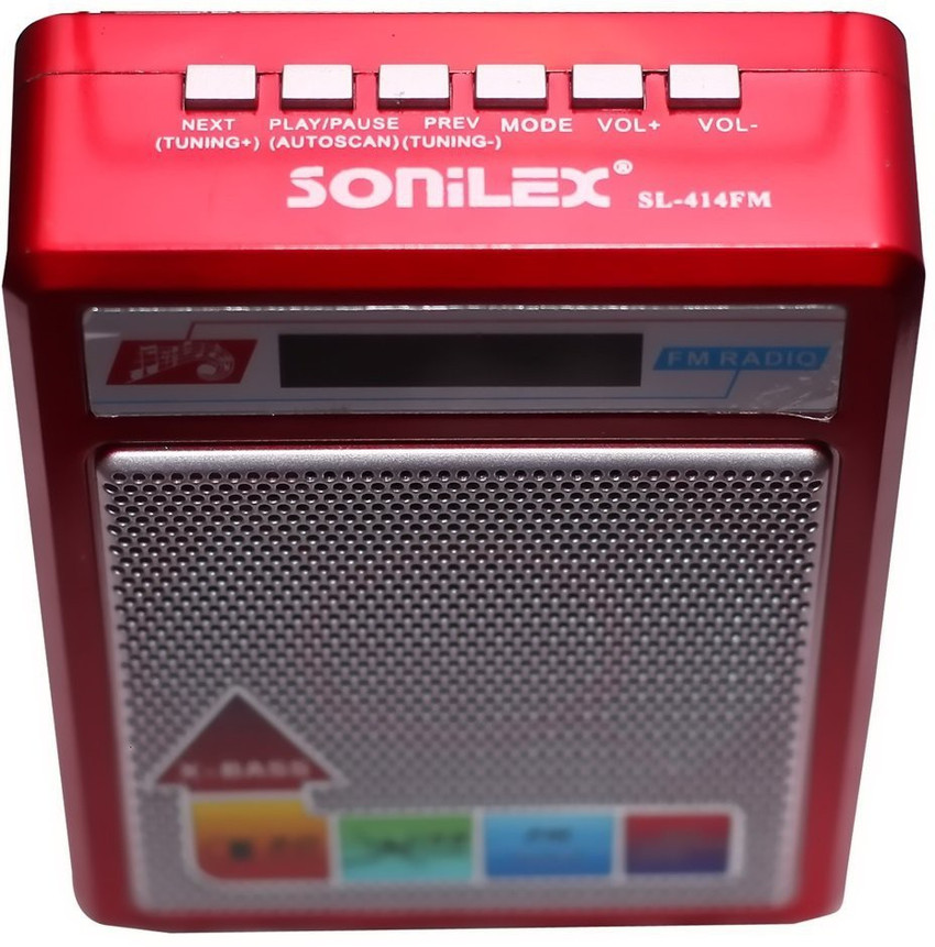 Sonilex fm radio deals with bluetooth