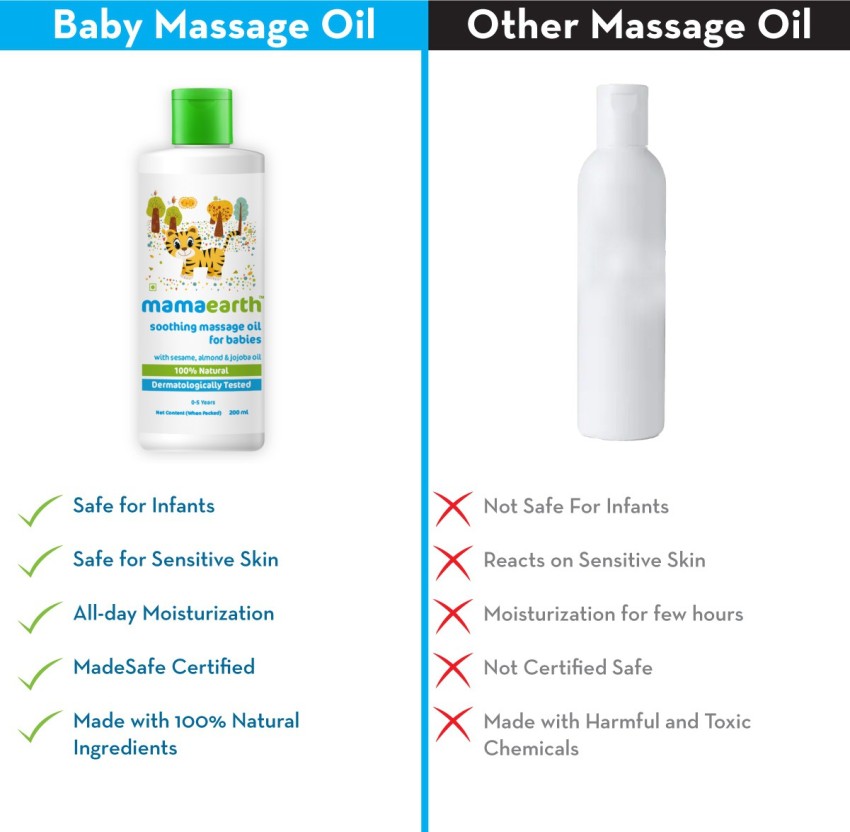 Mamaearth baby massage store oil