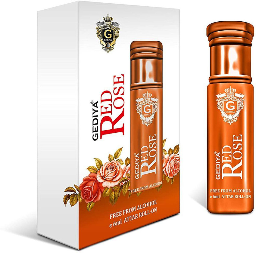 Buy Gediya Red Rose Roll on Attar Perfume for Women Men Perfume