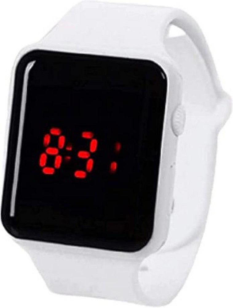 Montre discount led silicone