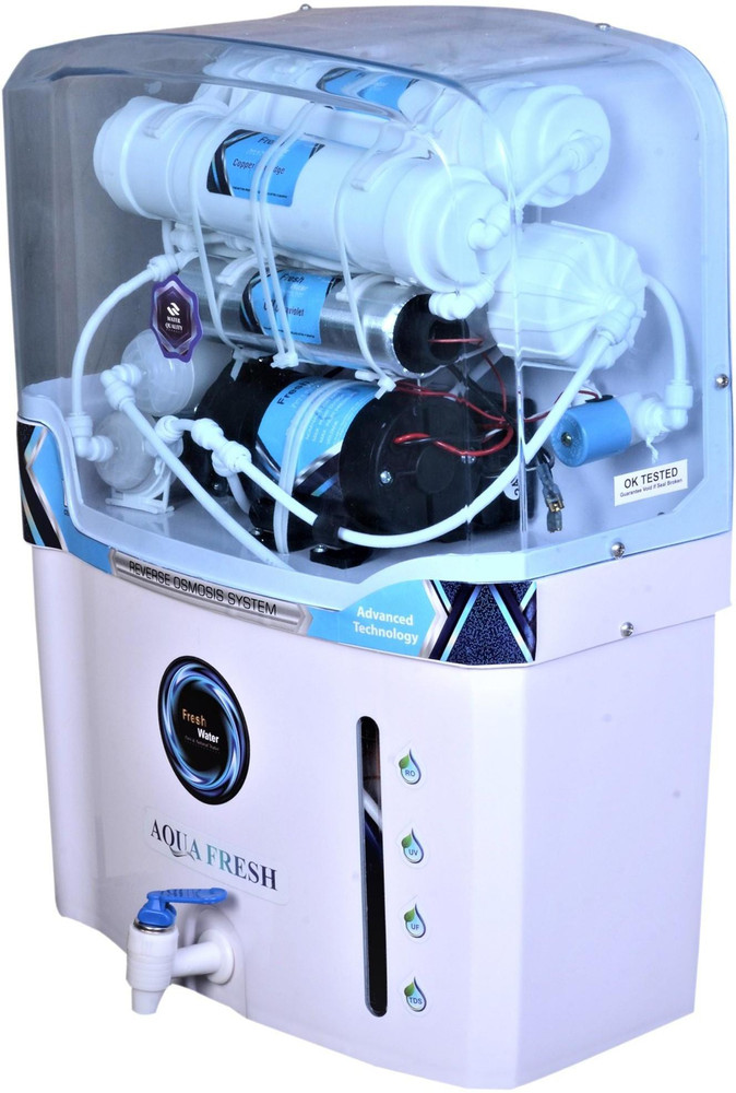 Aqua Fresh EPICAQUA+RO+UV+UF+TDSADJUSTER 15 L RO + UV + UF + ATDS Water  Purifier with Prefilter - Aqua Fresh 