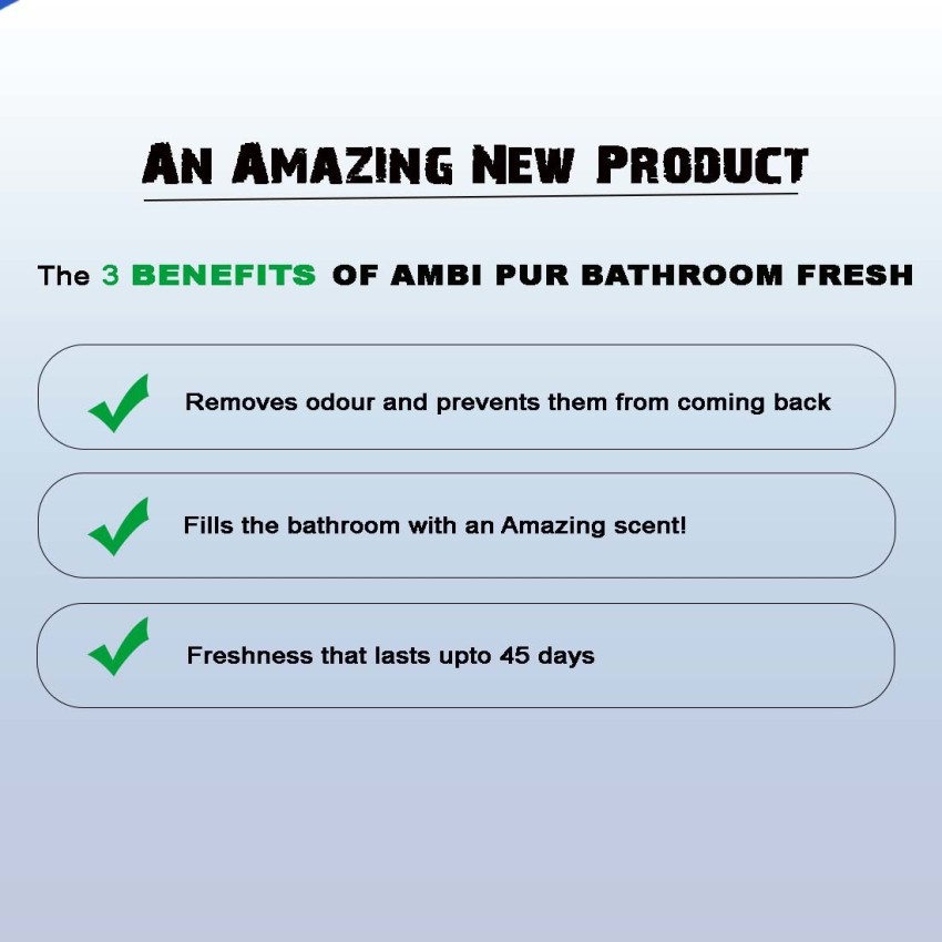 Ambipur Lemon Air freshener for Car/Wardrobe/Bathroom Diffuser